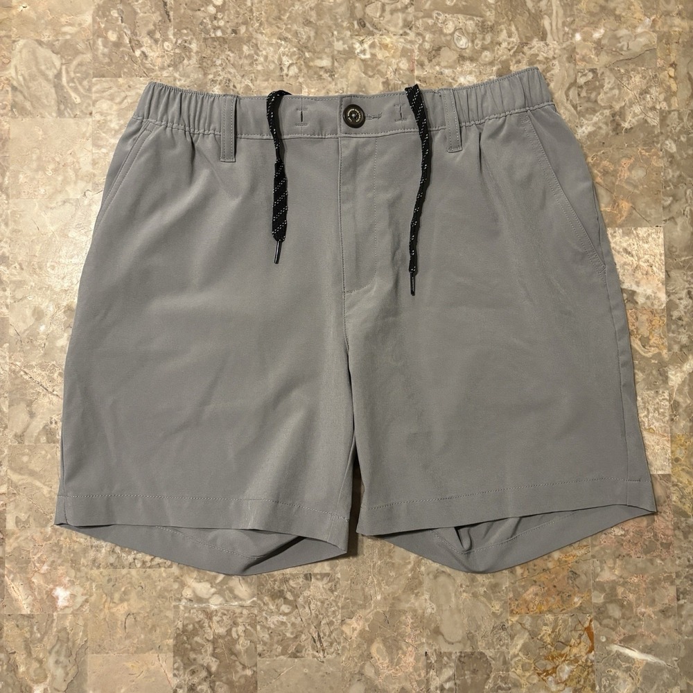 Chubbies Everywear Hybrid Shorts Mens Medium Grey Stretch 6" Drawstring Elastic